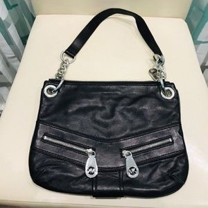 Michael Kors Black Leather Handbag